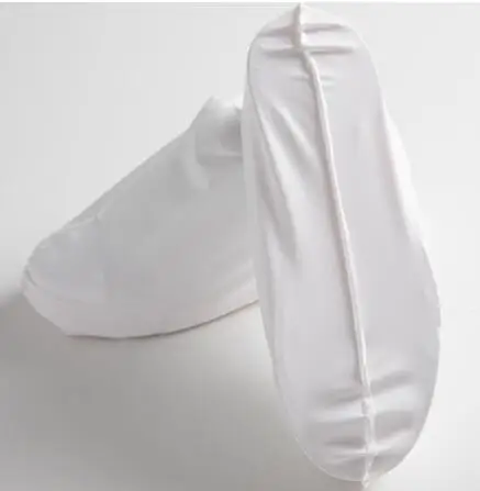 white size XL ТПУ защищающий от дождя чехол для обуви луч порт непромокаемые сапоги скольжения непромокаемый плащ с высоким верхом запас аксессуары поставки - Цвет: white size XL