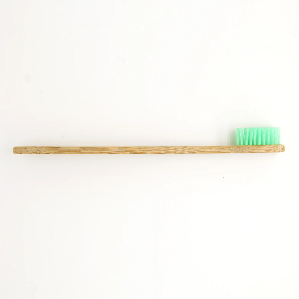 1 шт. 100% Бамбуковая зубная щетка деревянная новинка бамбуковая мягкая щетина из