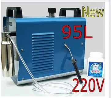 

CE Passed 95L Water Acrylic Flame Polishing Machine 220V Polisher Welder Torch, double guns