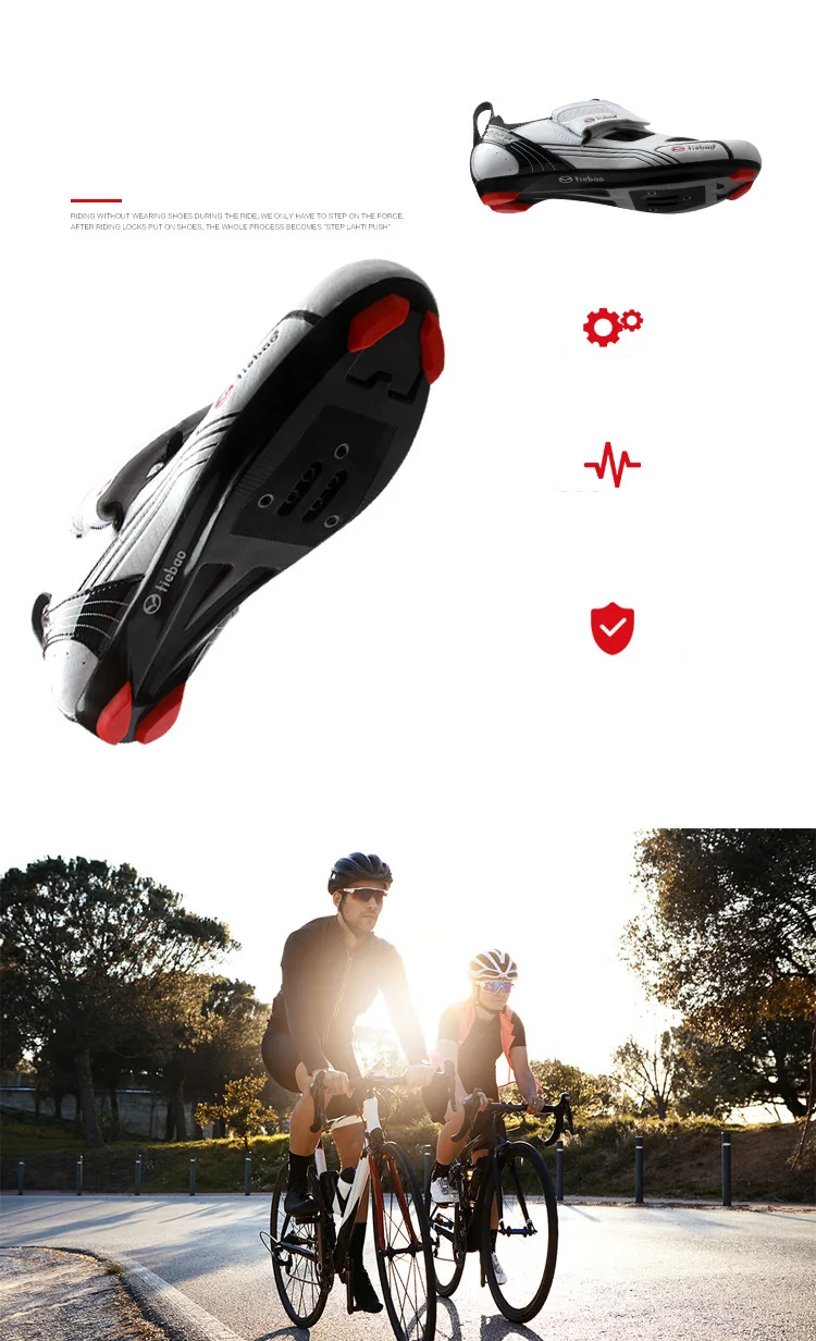 TiebaoTriathlon/Профессиональная обувь для велоспорта; дышащая обувь для шоссейного велосипеда; Спортивные Гонки; обувь для велосипеда; sapatilha ciclismo