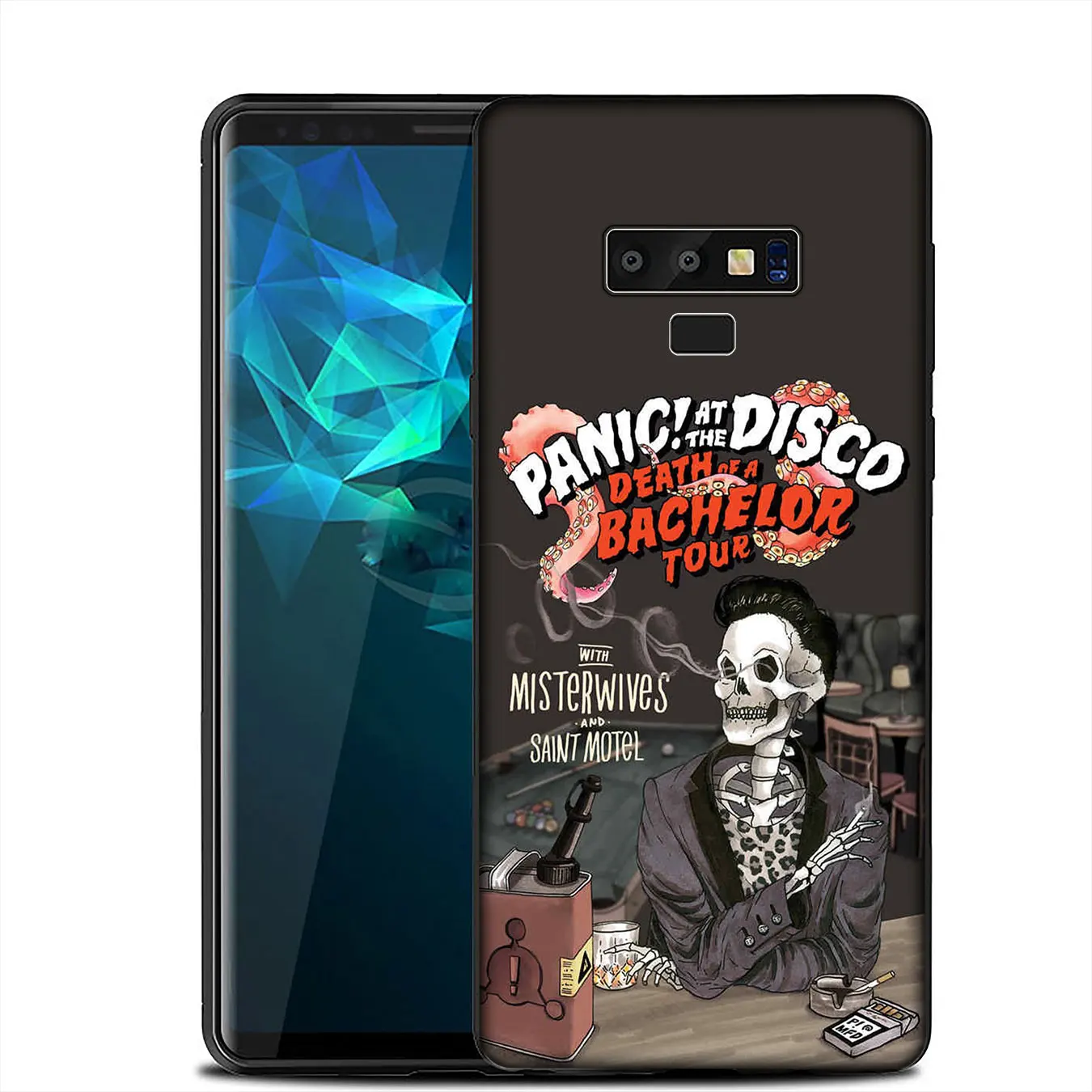 IYICAO Panic! Мягкий силиконовый чехол для Samsung Galaxy A6 A9 A8 A7 2018 A3 A5 2016 2017 Note 9 8 10 Plus Lite |