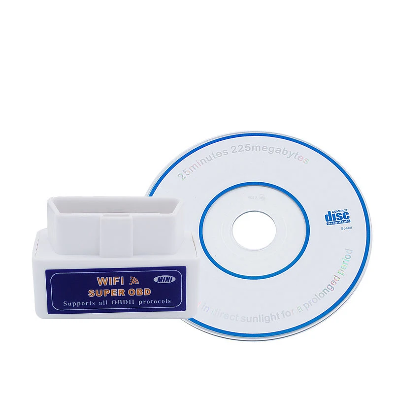 Лучшее Качество Супер Мини ELM327 V1.5 PIC18F25K80 чип аппаратное обеспечение wifi OBD2