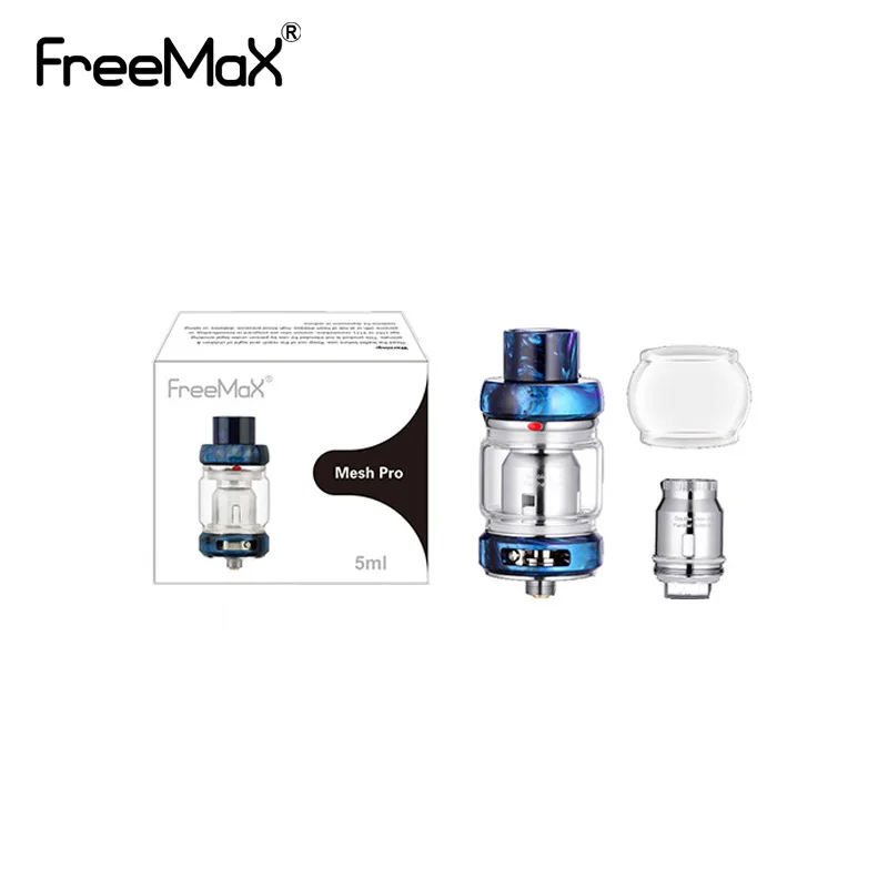 Новинка бак Freemax Mesh Pro 6 мл атомайзер Sub ohm углеродное волокно катушка для вейпа из