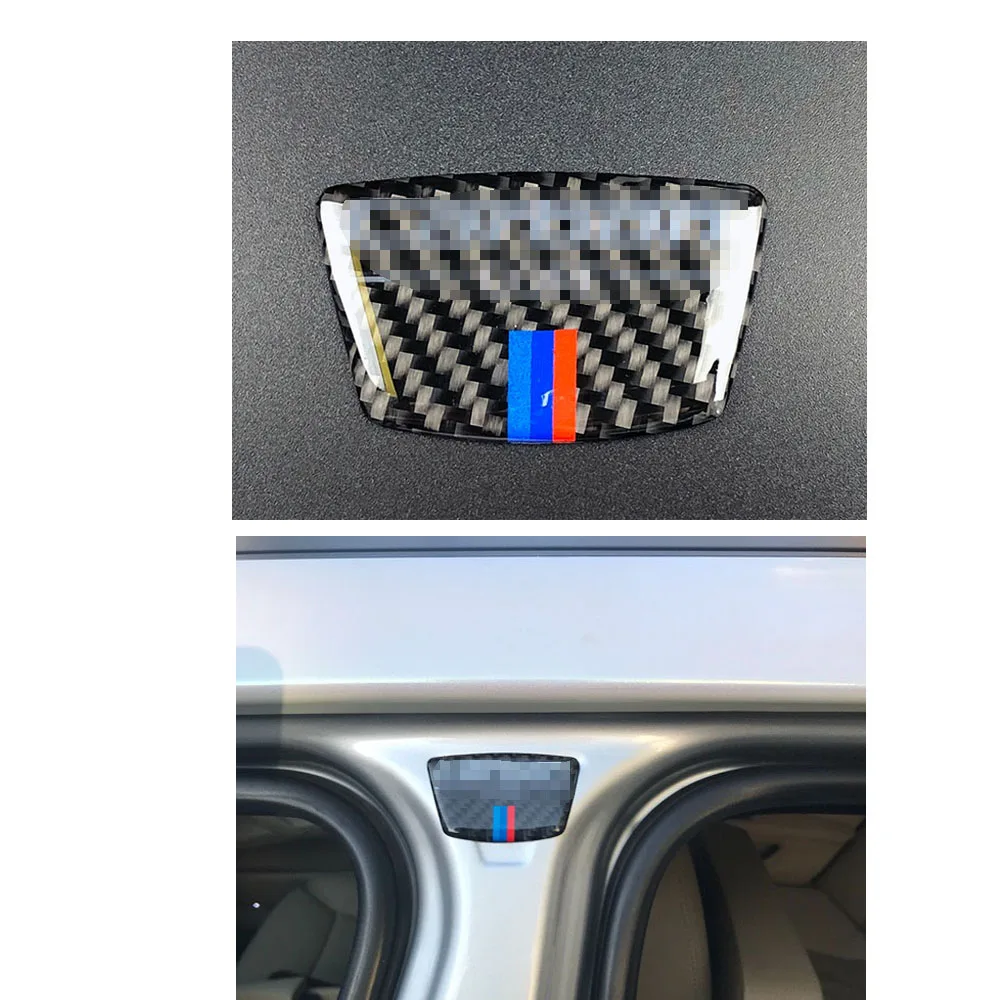 Наклейки на автомобиль с эмблемой из углеродного волокна наклейка колонку B для