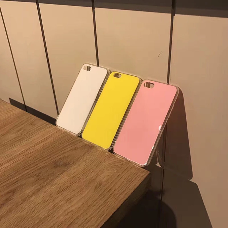 YESPURE оптовая продажа ТПУ дешевая страховка Handphone для IPhone 6/6s розовые