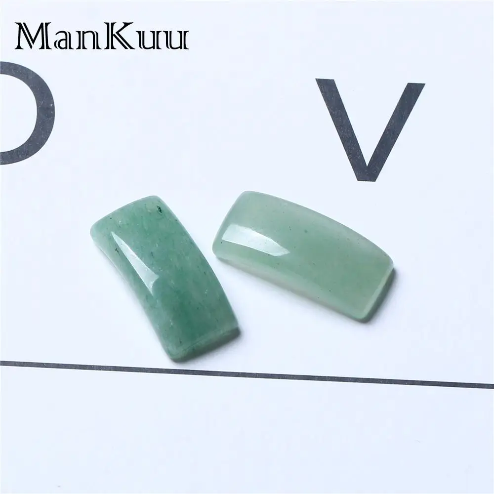 ManKuu 8*18 мм изогнутый кабошон натуральные стразы Агаты бирюзы тигровый глаз
