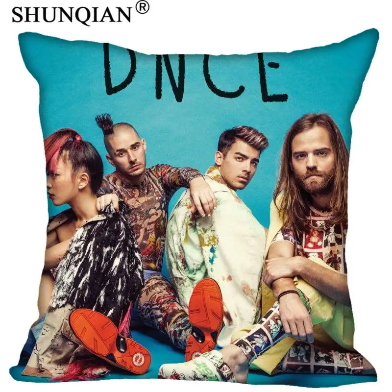 Новое поступление квадратная подушка dnce чехол на молнии индивидуальный Чехол