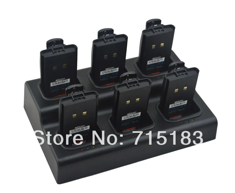 Универсальное интеллектуальное зарядное устройство с шестью слотами Kirisun KBC 06A3