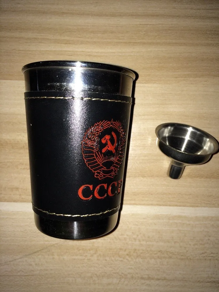 9 унций, нержавеющая сталь, фляжка, спирт, кувшин, водка, виски, винная бутылка, для рыбалки, предметы первой необходимости, для пьянства, чашки, воронка, набор QLKC