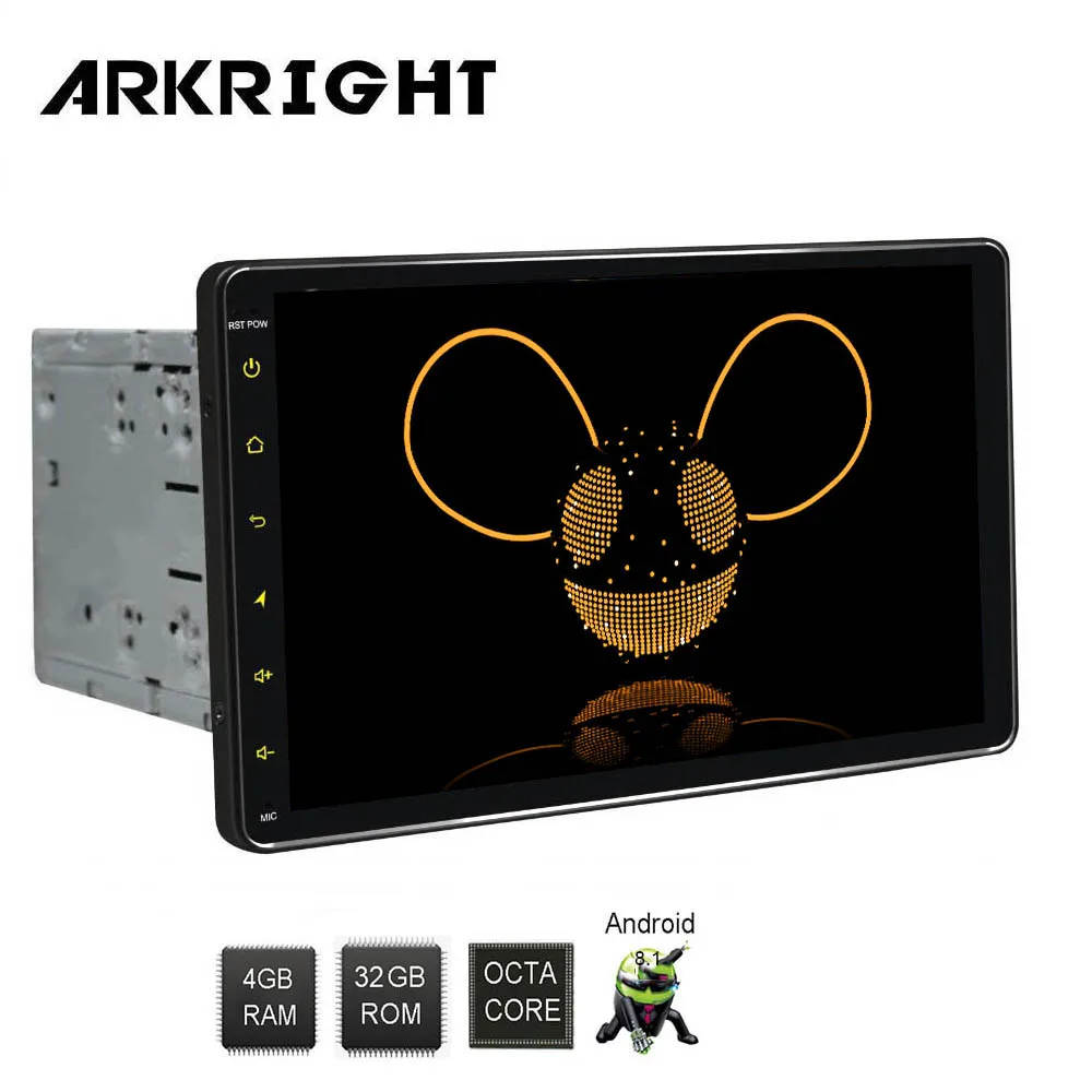 9 &quot2 Din Andriod 8 1 Восьмиядерный Встроенный 4G модем DSP универсальный автомобильный