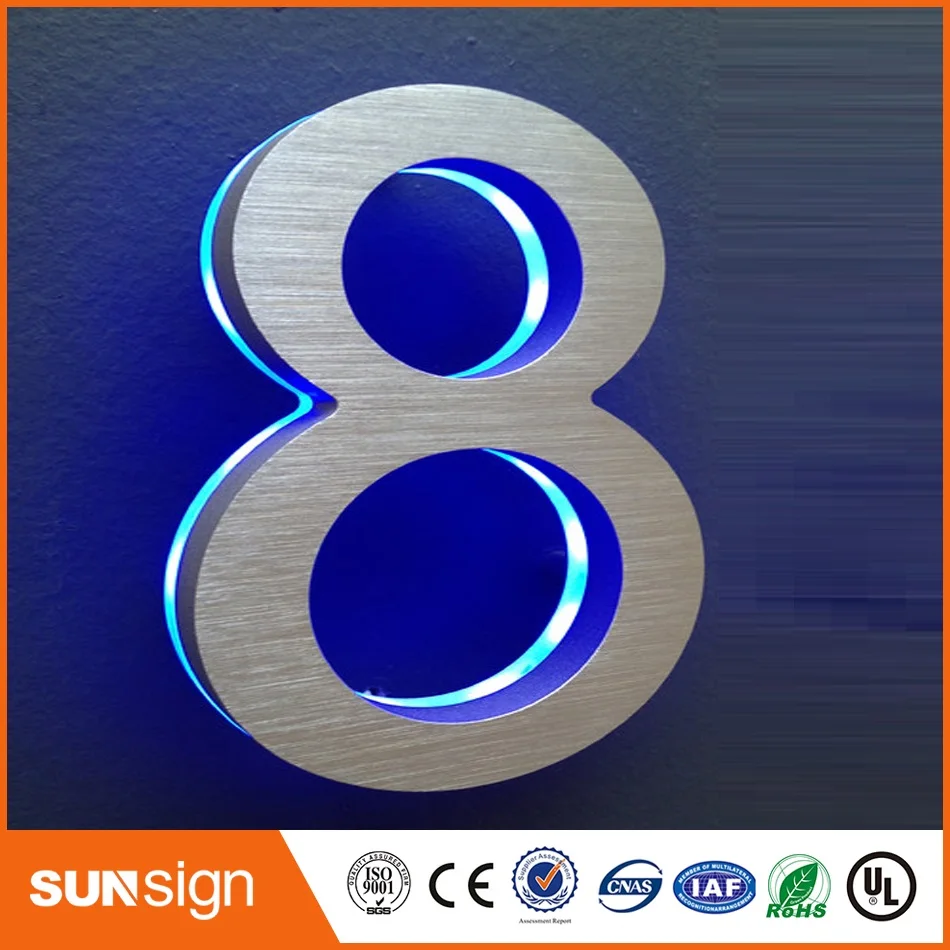 Высококачественный яркий светильник с номером H 35 см | Электронные компоненты и