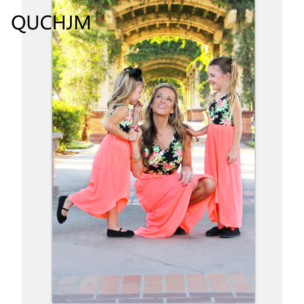 

Модель 2017 года, семейная одежда для мамы и дочки, одинаковые платья для мамы и дочки, одежда, одежда для мамы и дочки, одежда для мамы и дочки, ...