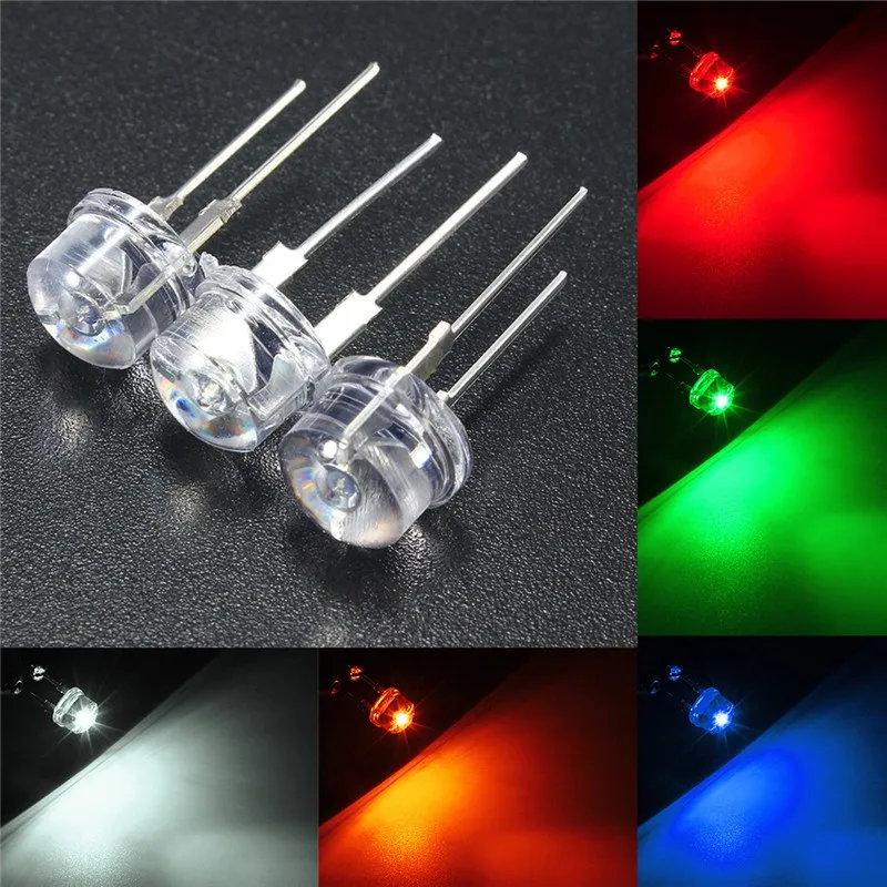 20 шт./комплект светодиоды соломенная шляпа 8 мм|led flexible light bar|set led watchled strip set |