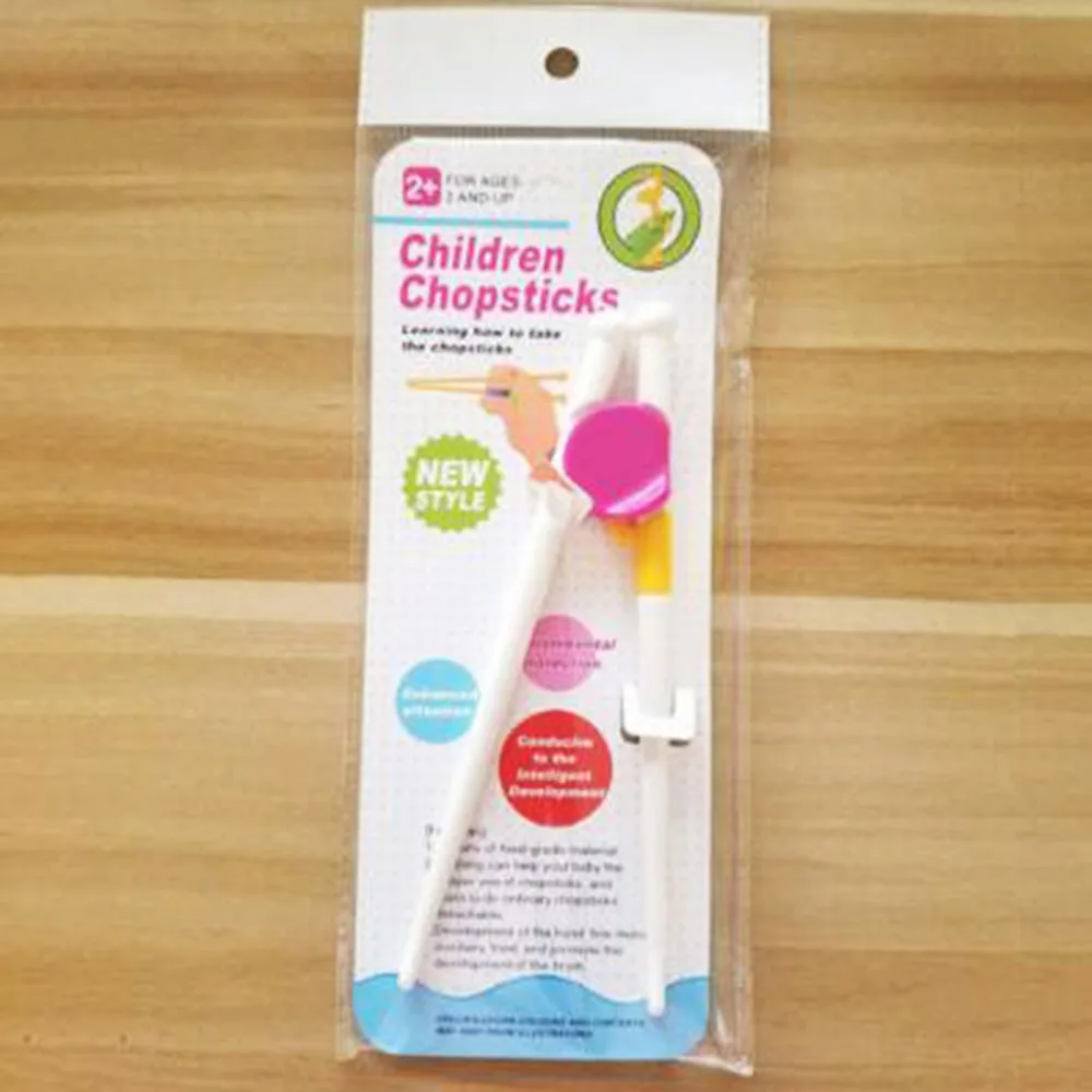 1 пара палочек для суши Детские Мультяшные палочки еды простота использования