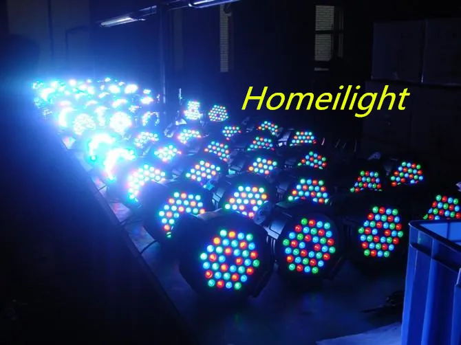 Производитель светодиодных алюминиевых чехлов высокой мощности 3 Вт * 54 шт RGBW