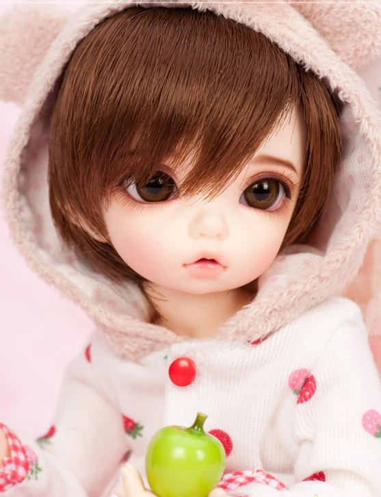 Бесплатный макияж и глаза в комплекте! Высшее качество 1/6 bjd Детская кукла bisou