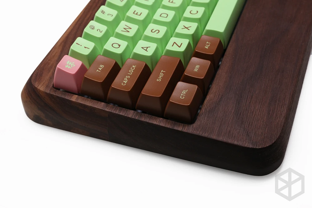 Maxkey abs doubleshot keycap sa профиль matcha для механической клавиатуры gh60 poker 87 tkl 104 108 ansi iso 96 84