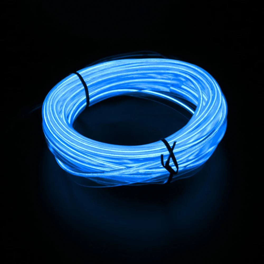 LEEPEE 3 м интерьерная декоративная лампа полоски гибкий неоновый EL провод