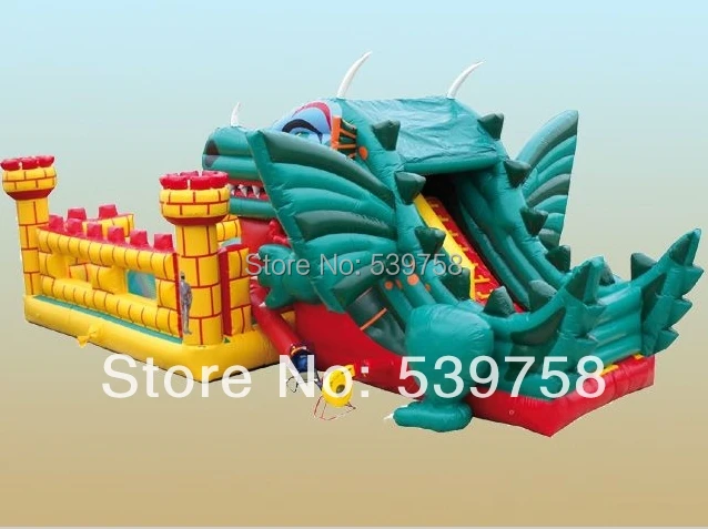 Производители Гуандуна продают надувной батут надувные горки замок | Спорт и