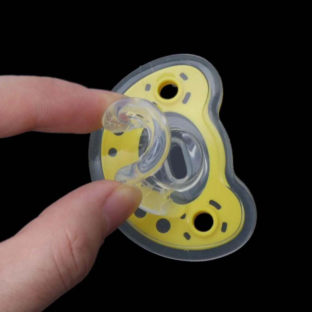 Детская пустышка Силиконовая для новорожденных Ортодонтическая соска младенцев