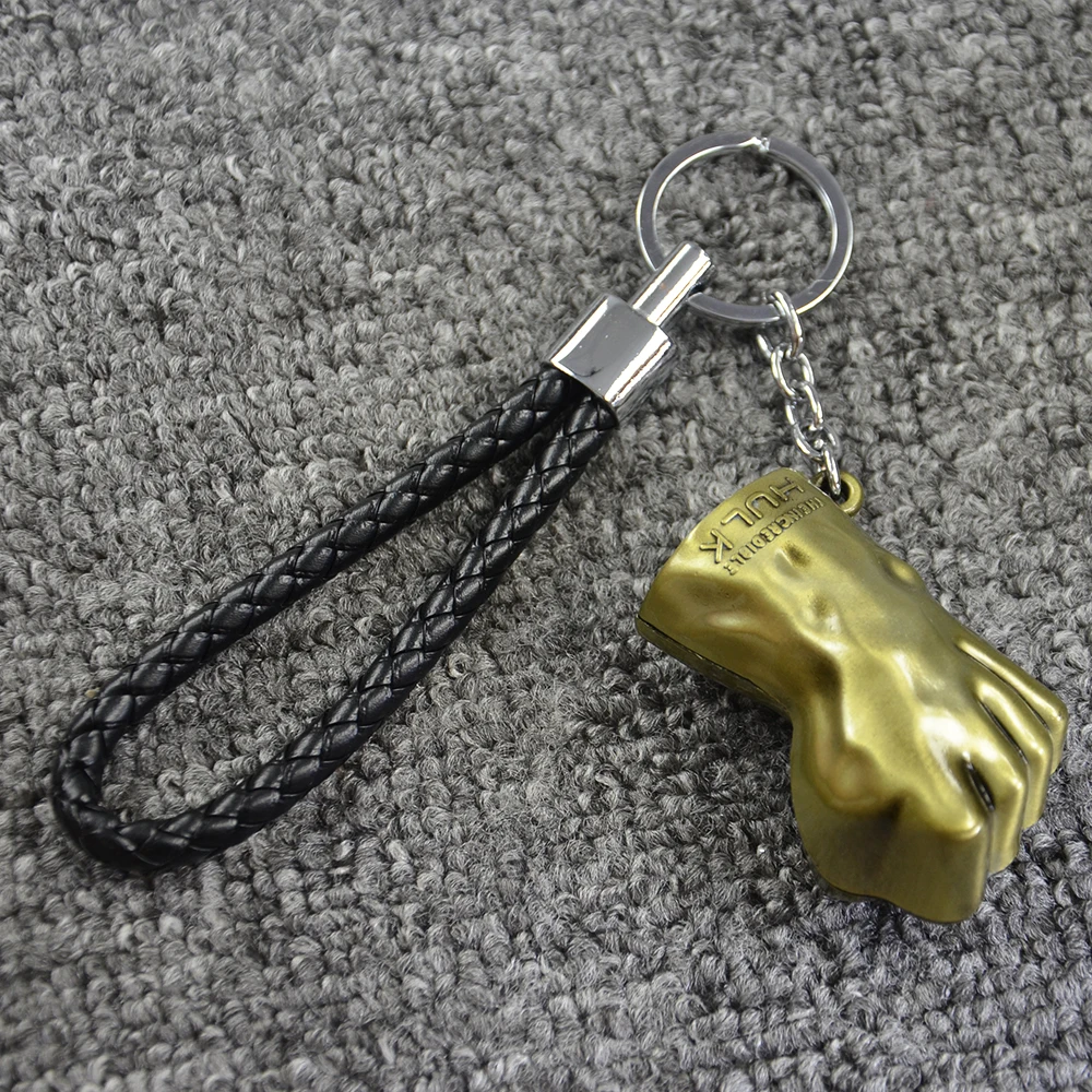 Горячая Распродажа ручная клавиша Мстители Халк цепочка кольцо подвеска