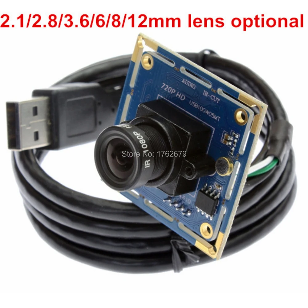 Монохромная камера видеонаблюдения Ominivision OV9712 1 МП черно белая 720P hd usb|camera module|camera
