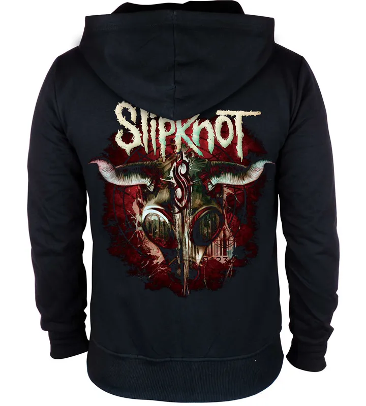 3 24 дизайна, винтажные хлопковые рок толстовки с капюшоном slipknot Rocker, куртка hardrock в стиле панк, толстовка на молнии с тяжелым металлом, DEVIL sudadera - Цвет: 3