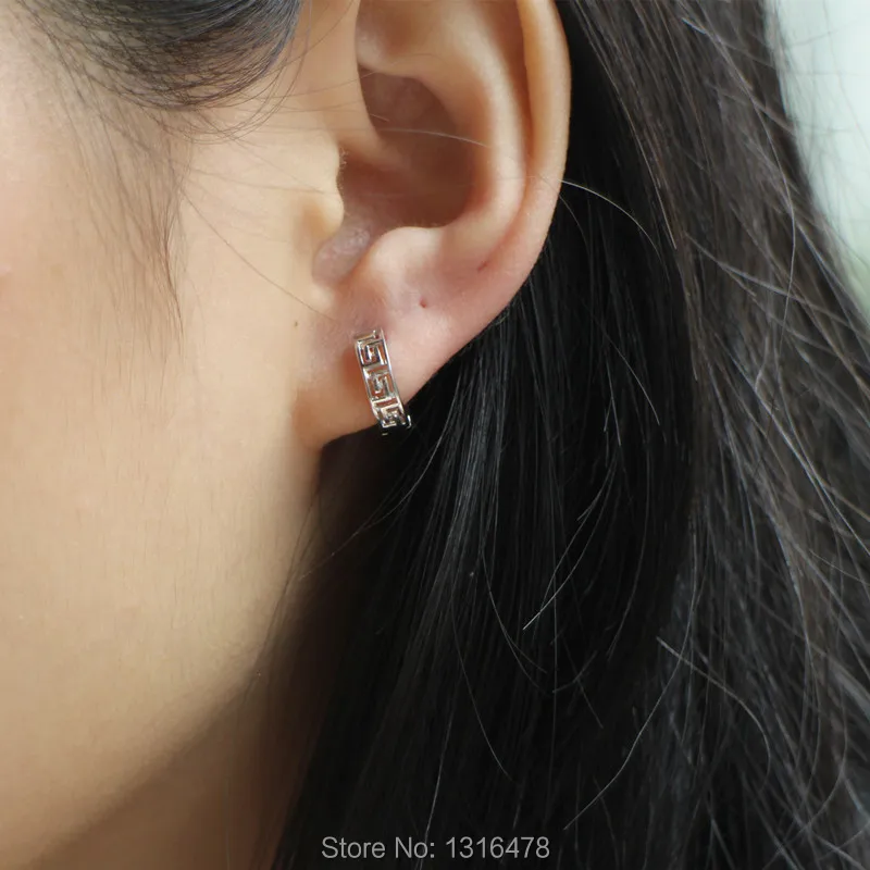 Кольцо из стерлингового серебра 925 пробы персонализированные ретро нити пустые