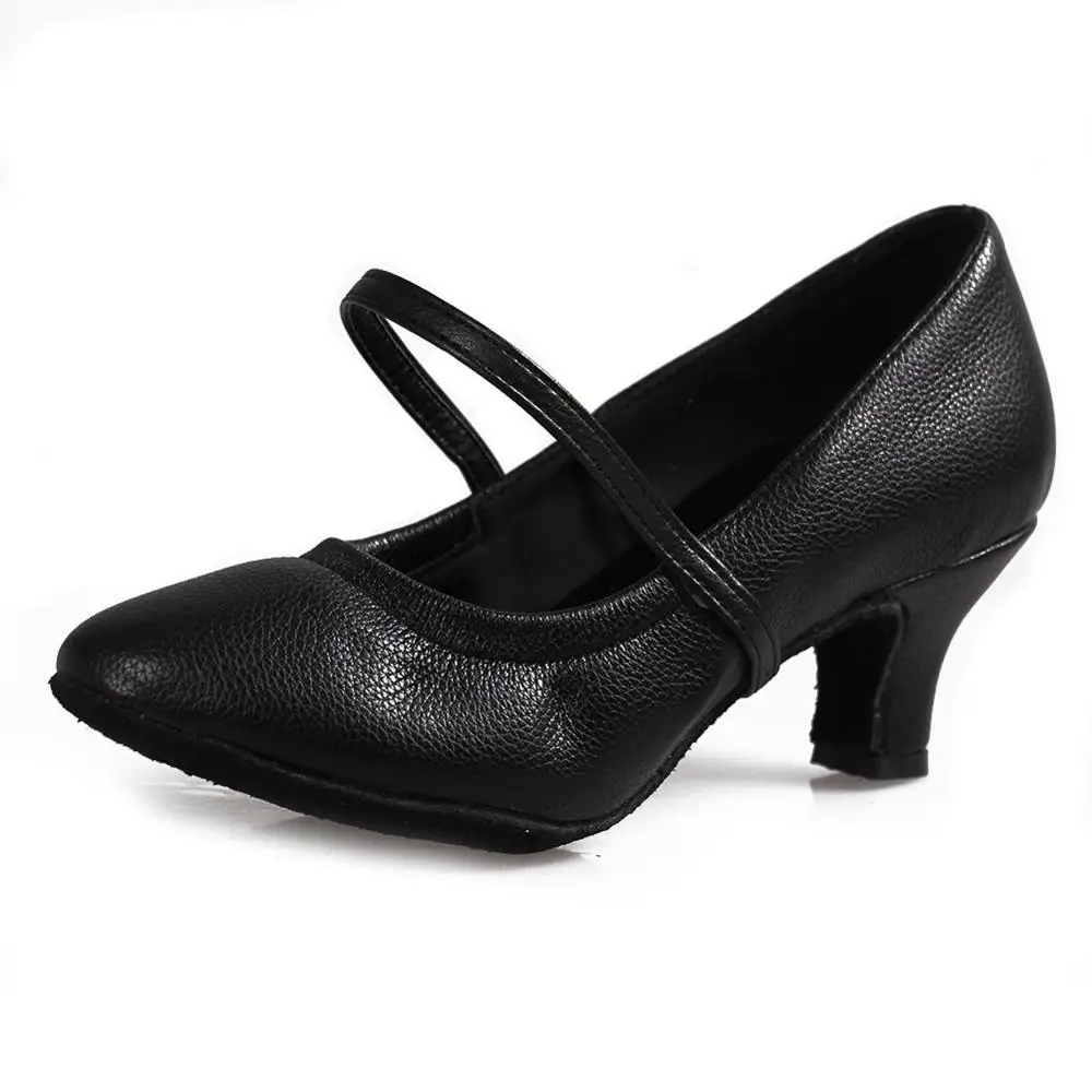 Black 5CM Новинка; Брендовая обувь для бальных танцев, Танго, латинских танцев; женская обувь для латинских танцев; Каблук 5 см и 7 см; четыре цвета; 5003 - Цвет: Black 5CM