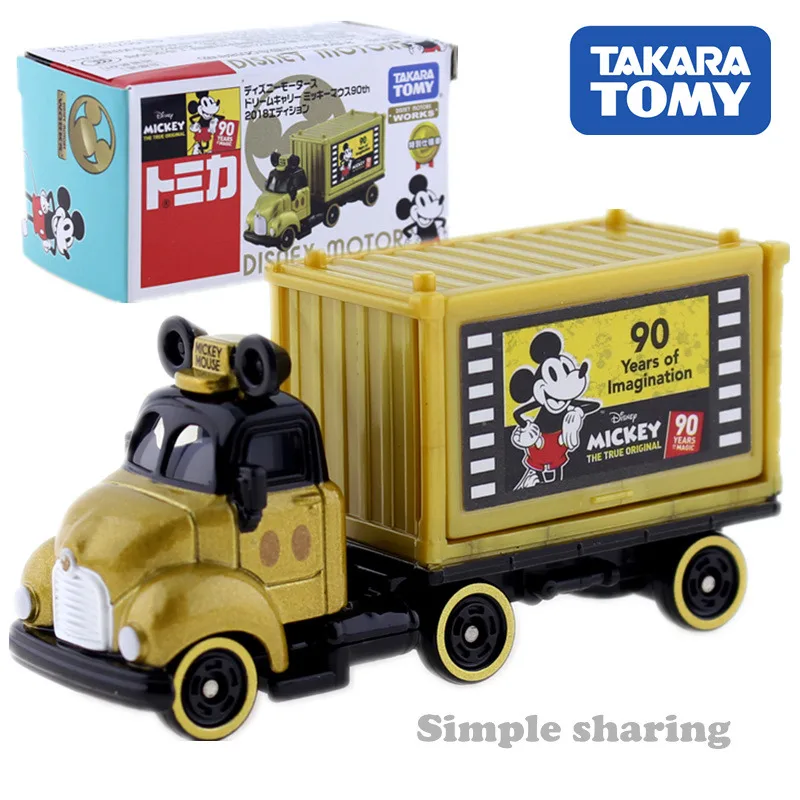 114116 TOMICA Дисней Моторс Микки Минни сериал фильм и ТВ Япония Такара TOMY Модель Коллекция автомобилей детские игрушки ограниченный подарок - Цвет: 114116