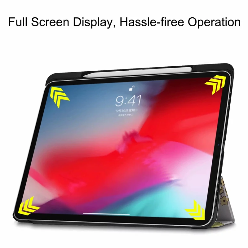 Trifold Stand защитные кейсы оболочки Совместимый Чехол с автоматическим режимом