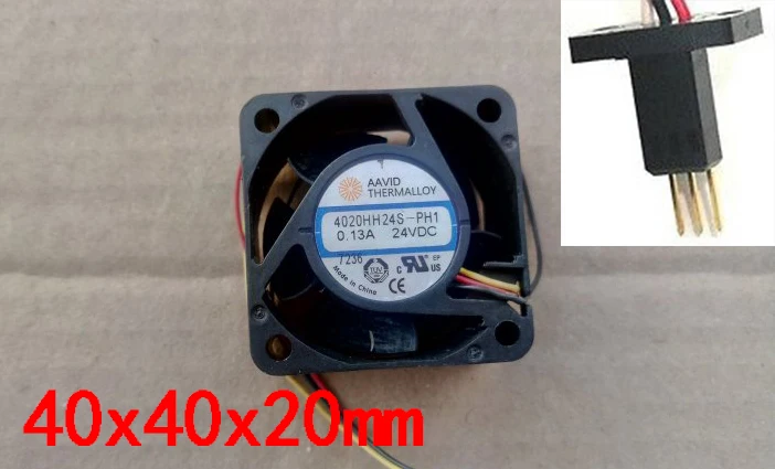 Вентилятор для A90L 0001 0507 # A 9WF0424F6D03 24V 0.076A 4020 вентиляторы Fanuc вентилятор с