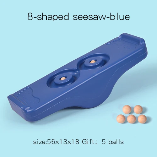Ruizhi детский сбалансированный Seesaw детский сад чувство тренировочное оборудование родитель-ребенок игры на открытом воздухе спортивные игрушки баланс доска RZ1008 - Цвет: 8-shaped seesaw