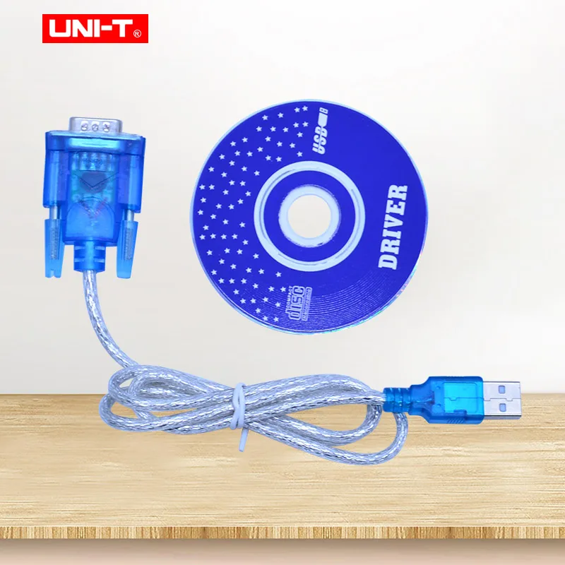 Цифровой мультиметр UT61E кабель RS232 к USB с по для передачи CD ПК UT61A UT61B UT61C UT61D