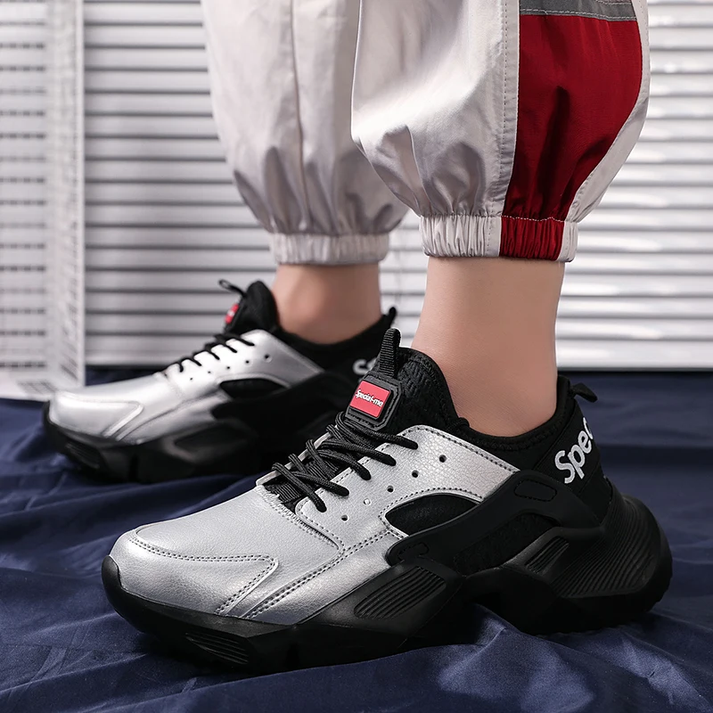 Женские массивные туфли Weweya из искусственной кожи повседневная обувь