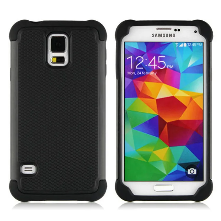 Зернистый пластиковый чехол силиконовый ударопрочный чехол для samsung Galaxy S3 S4 S5 mini S6 S6 edge S7 S7 Edge S8 S8 Plus гибридный Чехол