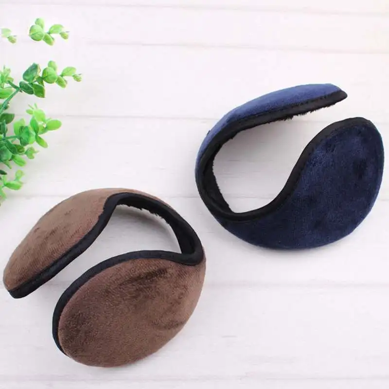 Черная стая зимняя муфта для ушей обогреватель наушников подарок мужчин и женщин