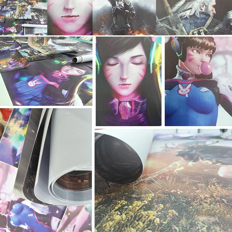 

NUOMEGE Your Name Japanese Anime Movie Posters for HD Art Silk Canvas Poster Print Home Decor Painting 8x14 16x28 24x42 Inches