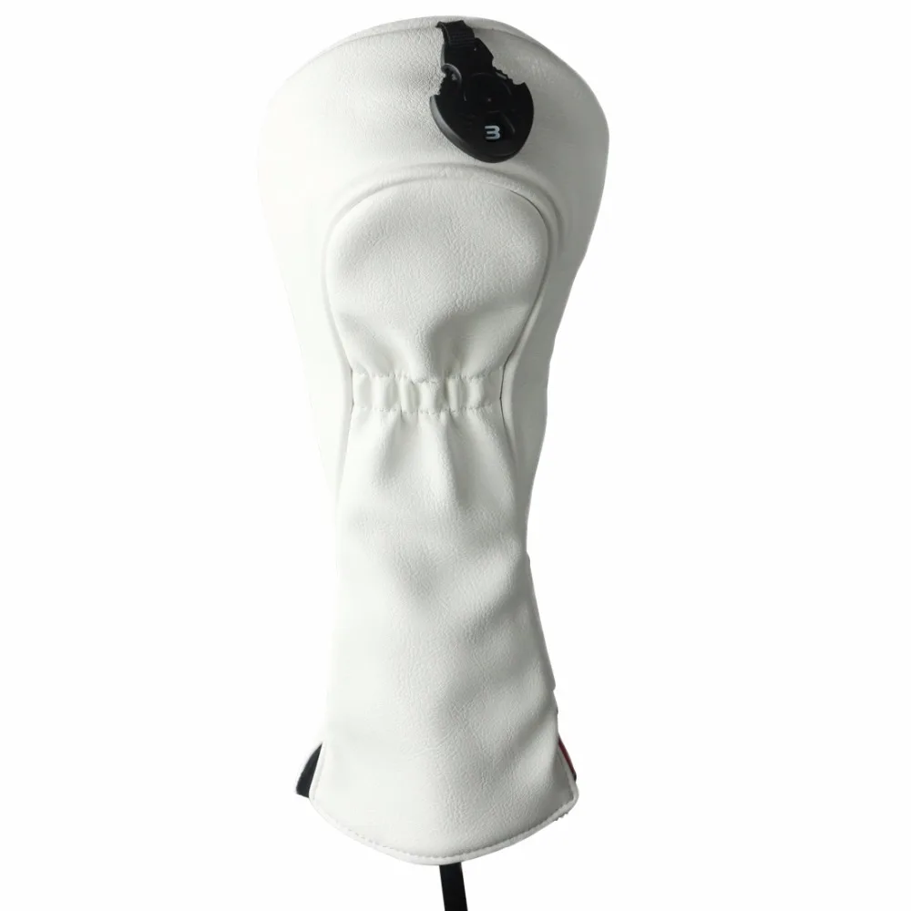 Из искусственной кожи Гольф клуб крышки головки (1 # драйвер/дерева 3 5 фарватера