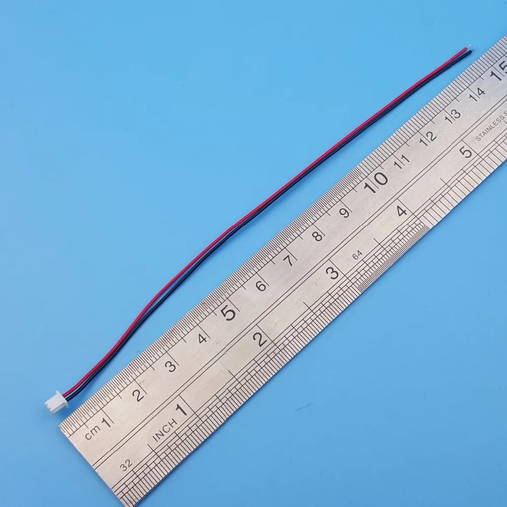 50 комплектов 2Pin одноконцевой Micro JST шаг 1 25 мм 15 см 28AWG провод для разъема платы |