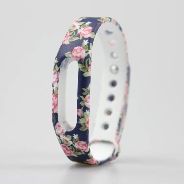 1 шт. Цветной силиконовый браслет на запястье для Xiao mi Band mi band 1& 1S Smart band