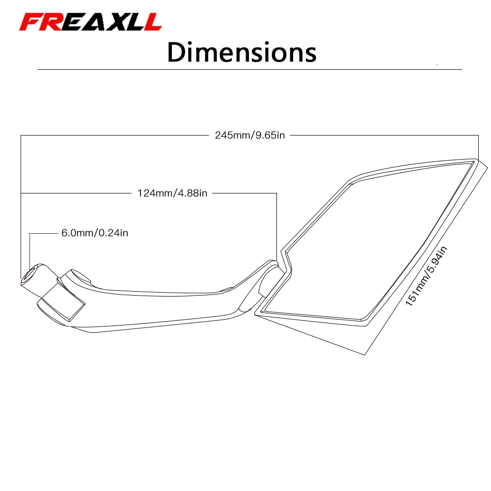 Мотоциклетные аксессуары боковые зеркала заднего вида для Honda MSX125 MSX 125 PCX 150 CBR 600 F4