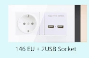 Coswall стеклянная панель двойной USB порт зарядки 2.1A 16A Россия Испания настенная розетка стандарта ЕС с заземлением белый черный золотой серый