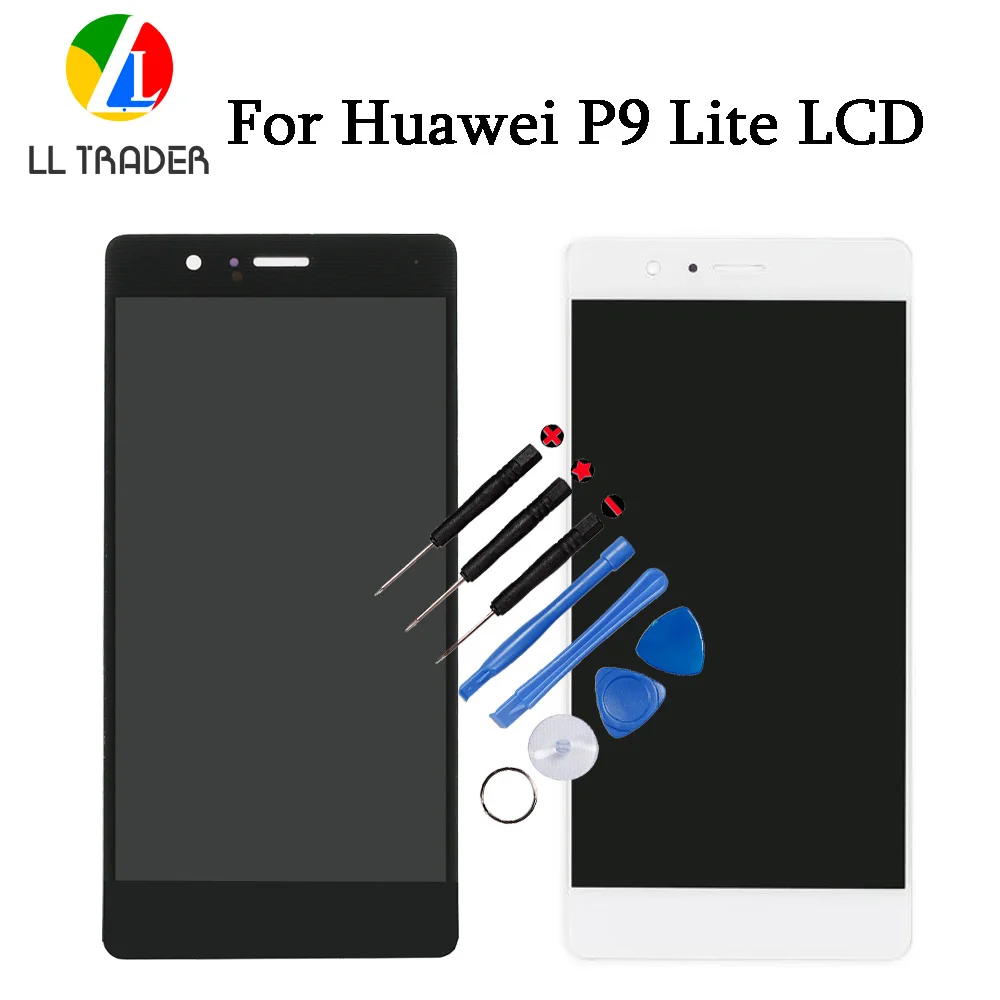 LL trader 100% протестированный AAA ЖК-дисплей для Huawei P9 Lite ЖК-сенсорный экран Pantalla
