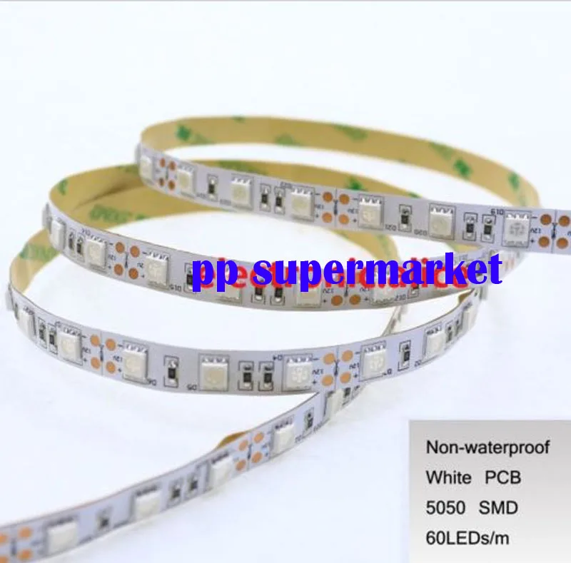 УФ светодиодный полосы светильник 5050 SMD 60 s/m 395-405nm ультрафиолетовым излучением