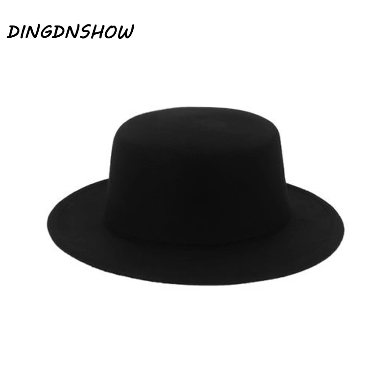 Женская шерстяная шапка [DINGDNSHOW] теплая зимняя кепка Sombrero Hombre винтажная для женщин