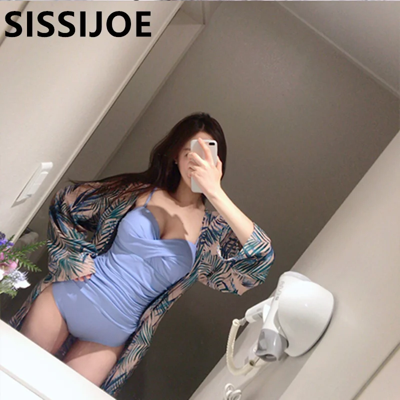 Купальник с эффектом пуш-ап новинка 2019 Цельный купальник монокини мягкими