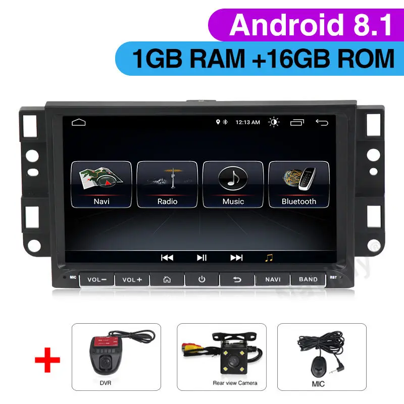 dvd Camera DVR HD1024X600 Android 9,1 автомобильный радиоплеер для Chevrolet Aveo Epica Captiva искровая оптика Tosca Kalos Matiz навигационный GPS радиоприемник RDS Wi-Fi - Цвет: dvd Camera DVR
