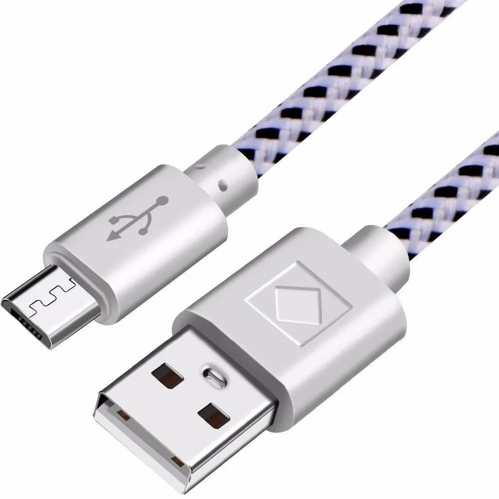 Олаф нейлоновый Кабель Micro-USB в оплетке 1 м/2 м/3 м Синхронизация данных USB кабель зарядного устройства для samsung htc LG huawei xiaomi кабели для телефонов Android