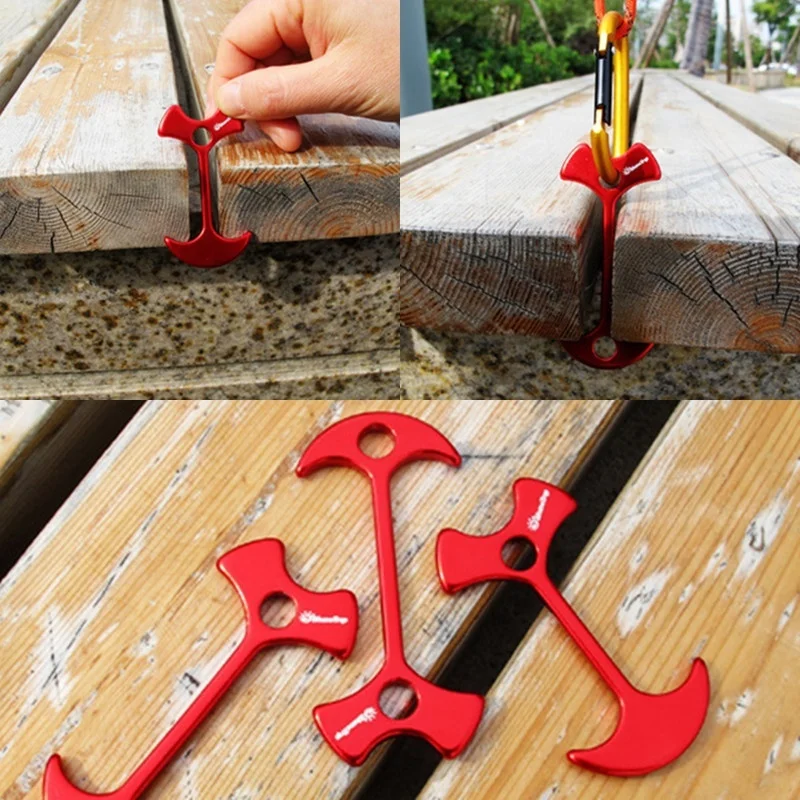 5 шт. рыболовные гвозди для пола палатки кемпинга колода ногтей Открытый лагерь